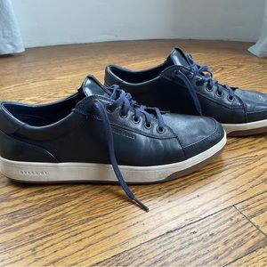 Cole Haan Grand Pro low tops dark blue size 10